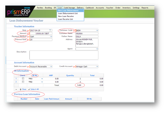 New Loan Disbursement